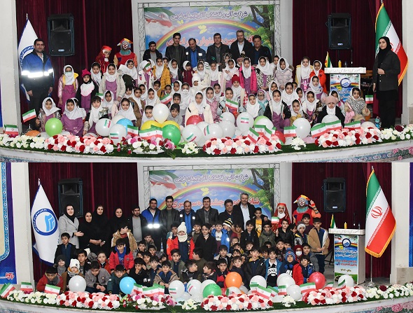 جشنواره یادگیری نخستین واژه" آب" به ایستگاه ماکو رسید1